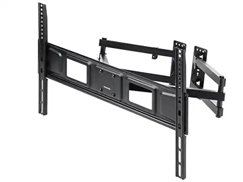 Monoprice Premium Full Motion TV Wall Mount Bracket Corner Friendly for 32" to 70" TVs up to 99lbs