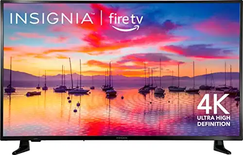 INSIGNIA 50-inch Class F30 Series LED 4K UHD Smart Fire TV with Alexa Voice Remote