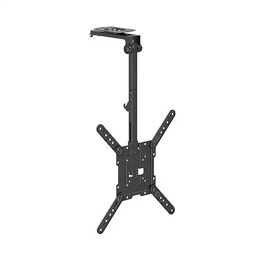 Mount Plus CM344 Flip Down TV and Monitor Roof Ceiling Swivel Mount