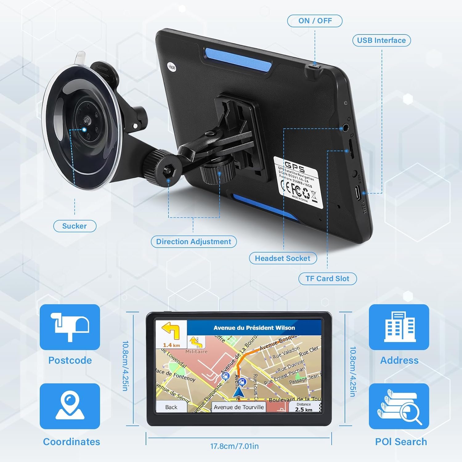 gps navigation system for car